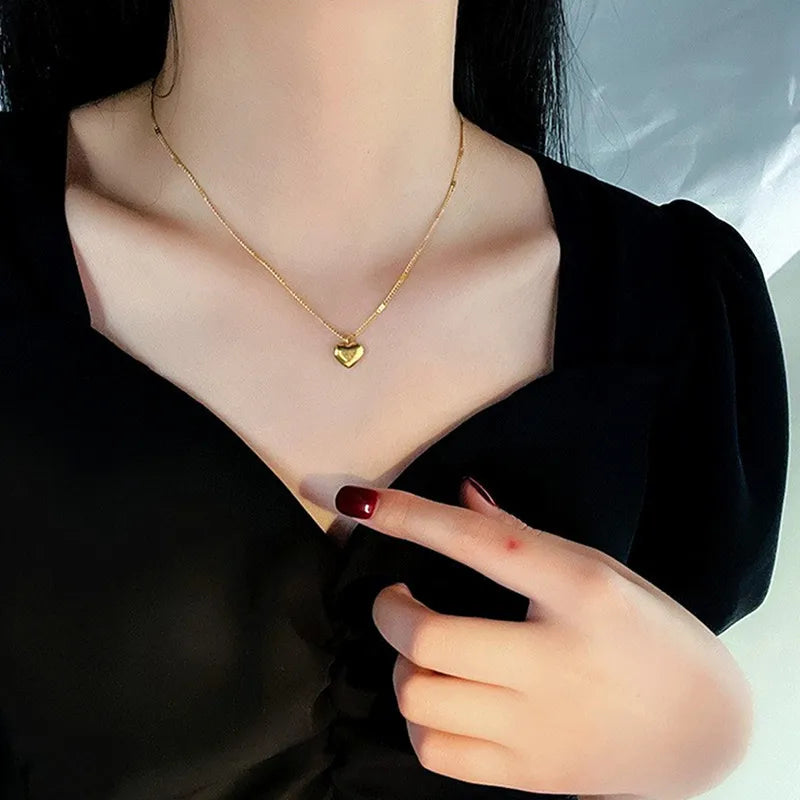 Gold Heart Necklace